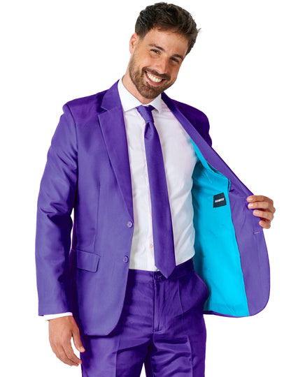 Costume Mr. Solid violet homme Suitmeister