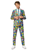 Costume Mr. Super Mario adolescent Opposuits