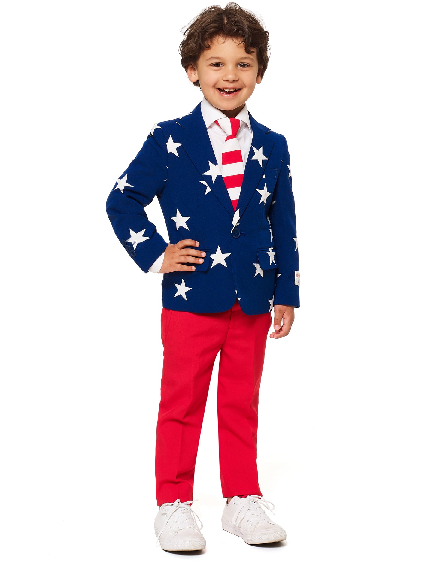 Costume Mr. USA enfant Opposuits