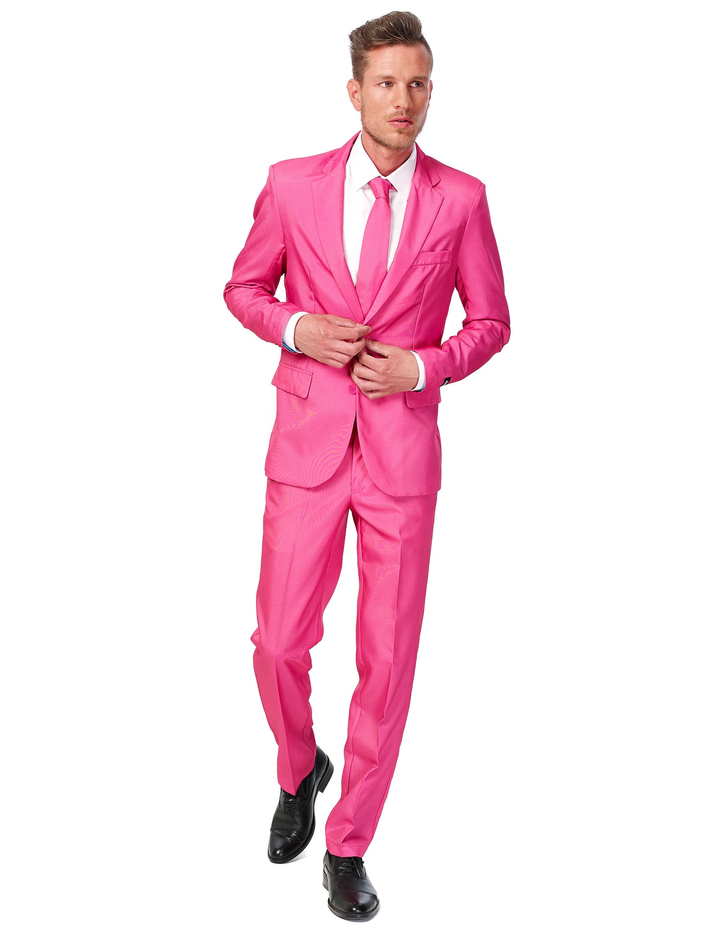 Costume Mr. Solid rose homme Suitmeister