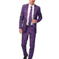 Costume Mr. Tiger violet homme Suitmeister