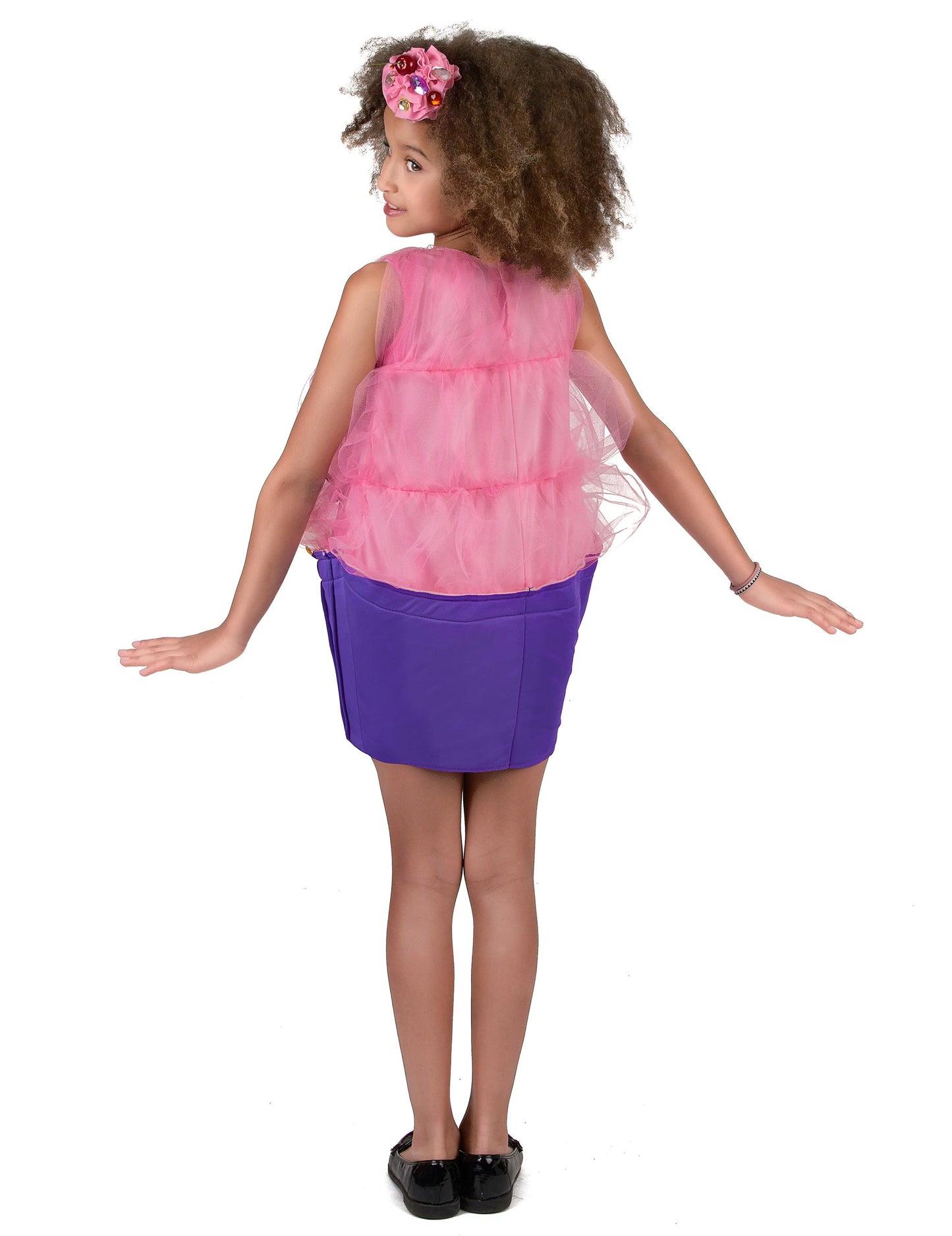 Déguisement gâteau cupcake rose fille