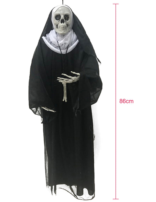 Décoration à suspendre nonne 86 cm