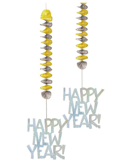 Décoration à suspendre nouvel an Happy New Year