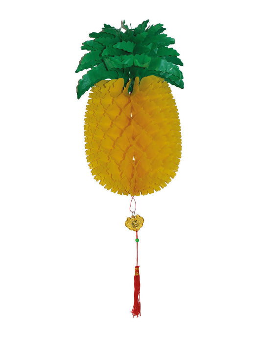Décoration ananas alvéolé 50 cm