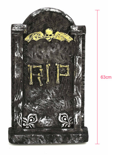 Décoration pierre tombale Halloween 59 x 35 cm