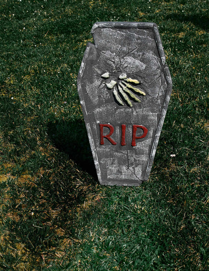 Décoration pierre tombale Halloween 59 cm