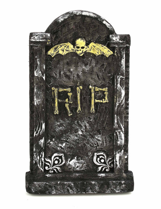 Décoration pierre tombale Halloween 59 x 35 cm