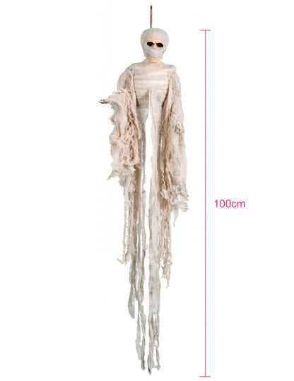 Décoration squelette momie 1 m Halloween