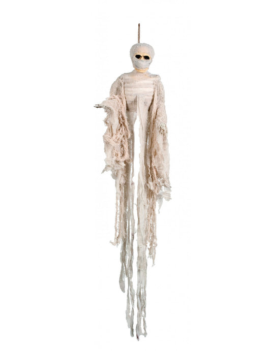 Décoration squelette momie 1 m Halloween