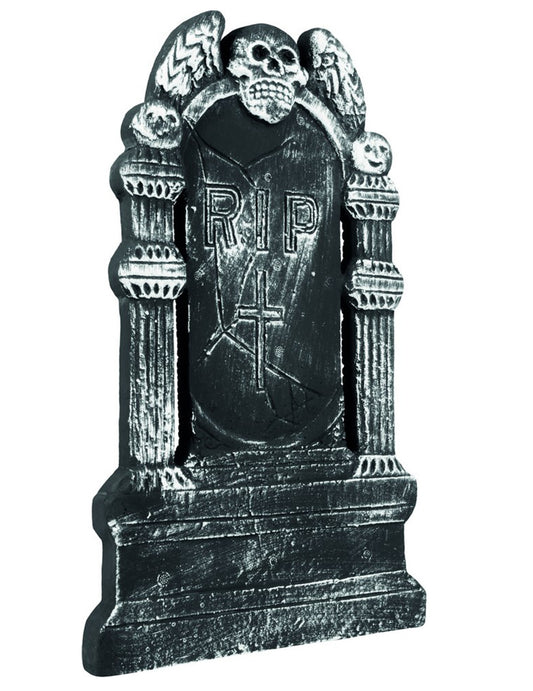 Décoration tombe squelette Halloween 50 x 30 cm