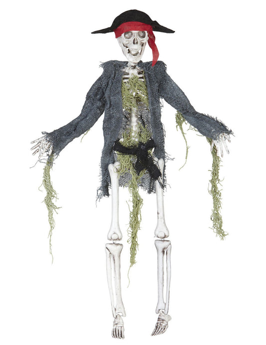Décoration zombie pirate 42 cm Halloween