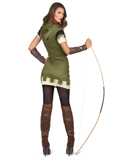 Déguisement archer vert des bois femme