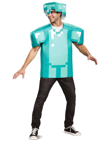 Déguisement armure Minecraft adulte