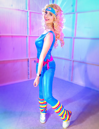 Déguisement Barbie aérobic femme