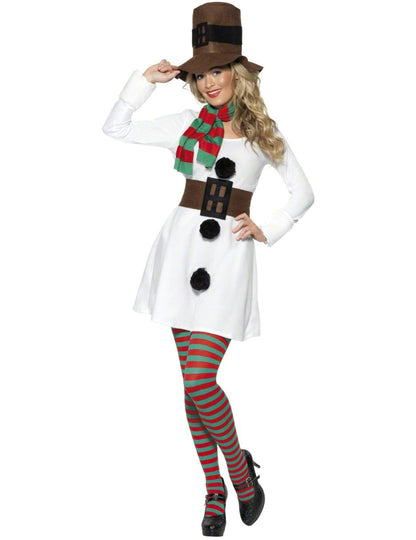 Déguisement bonhomme de neige femme Noël