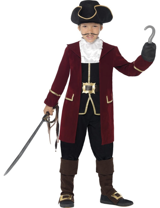 Déguisement capitaine pirate garçon