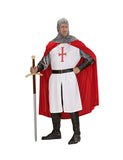 Déguisement chevalier croisé grande taille adulte