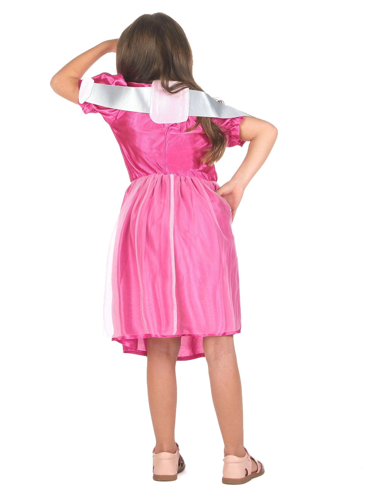 Déguisement chien aviateur rose fille