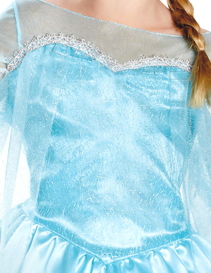 Déguisement classique Elsa la reine des neiges fille