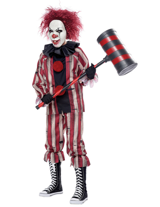 Déguisement clown cauchemar luxe enfant