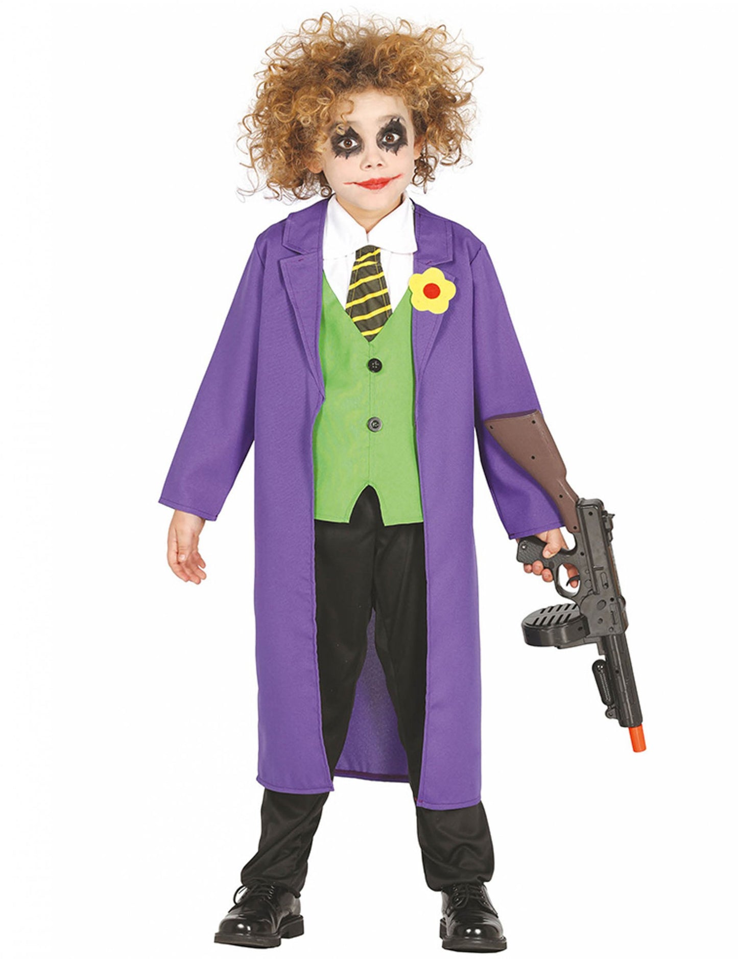 Déguisement clown joker fou enfant