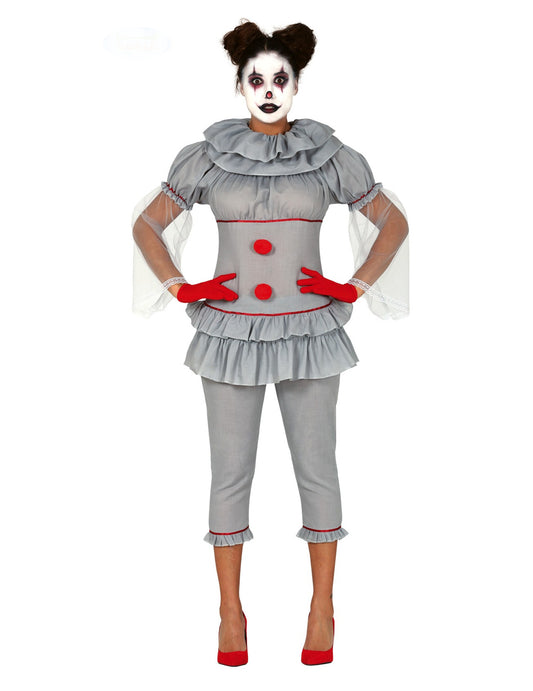 Déguisement clown psychopathe pantalon femme