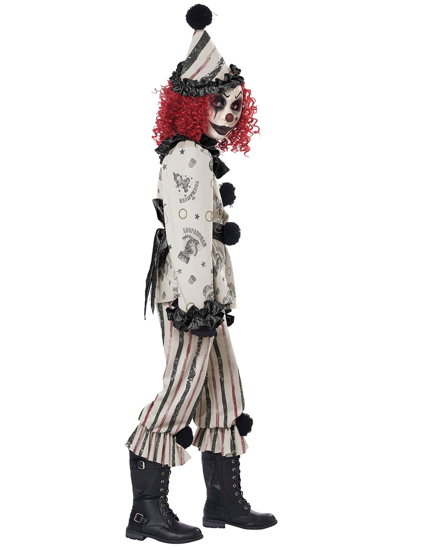 Déguisement clown sinistre luxe enfant