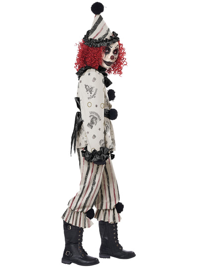 Déguisement clown sinistre luxe enfant