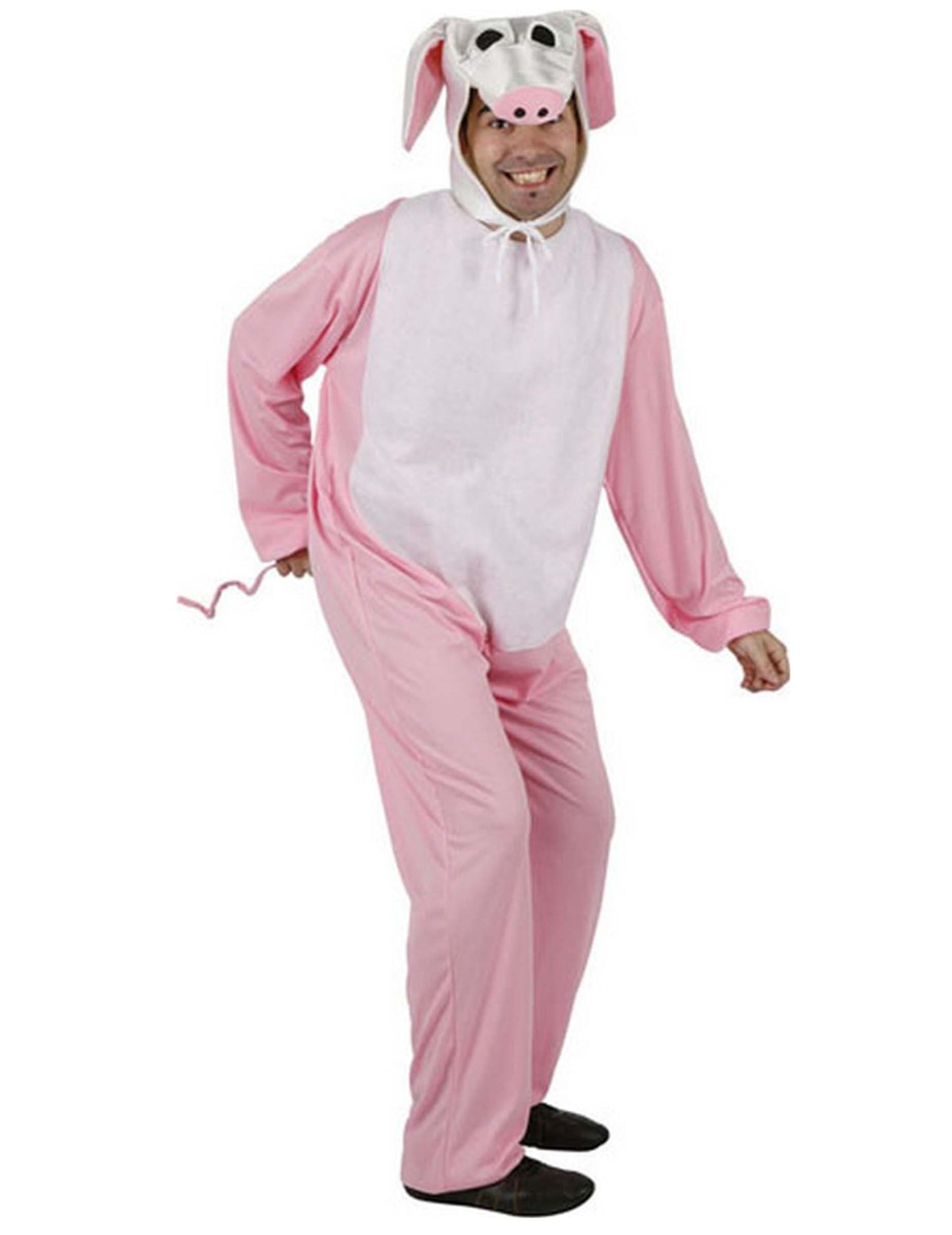 Déguisement cochon rose adulte