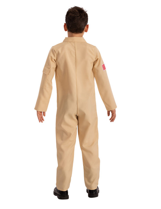 Déguisement combinaison chasseur de fantômes enfant