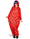 Combinaison avec perruque Ladybug adulte