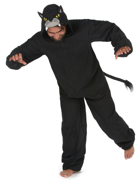 Déguisement combinaison panthère noire homme