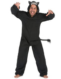 Déguisement combinaison panthère noire homme