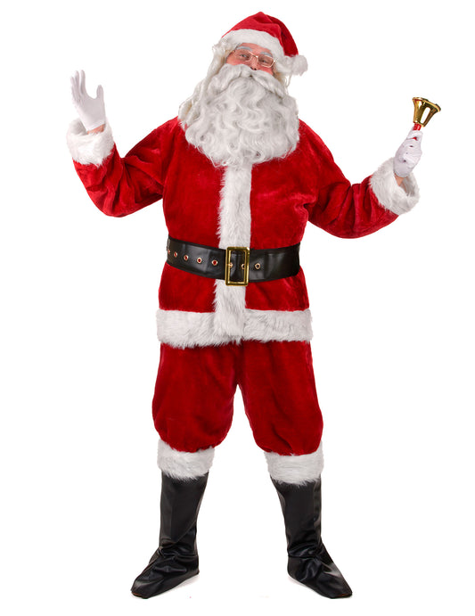 Déguisement complet père Noël Luxe adulte