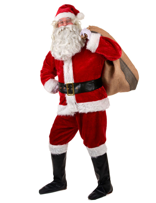 Déguisement complet père Noël Luxe adulte