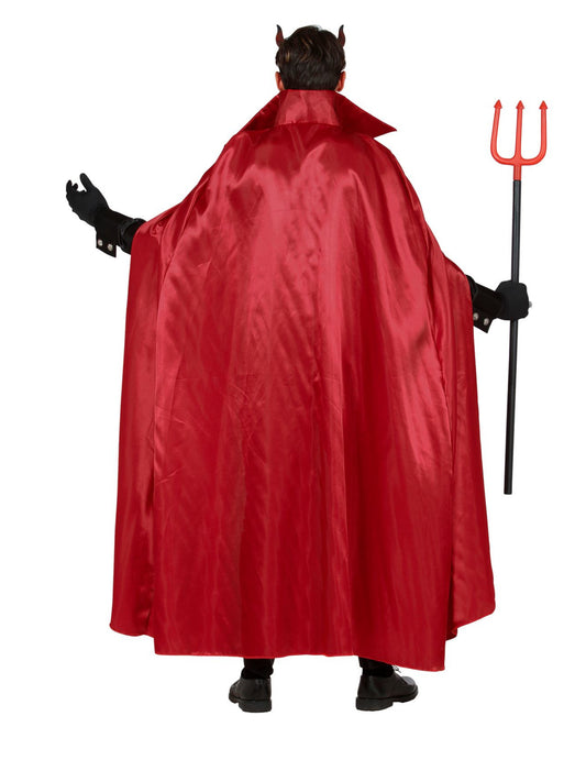 Déguisement comte diabolique rouge homme