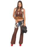 Déguisement cowgirl pantalon Femme