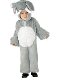 Déguisement éléphant gris et blanc enfant