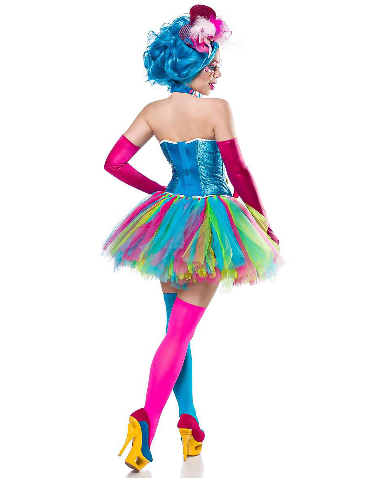 Déguisement dame bonbons luxe femme