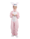 Déguisement lapin combinaison rose enfant