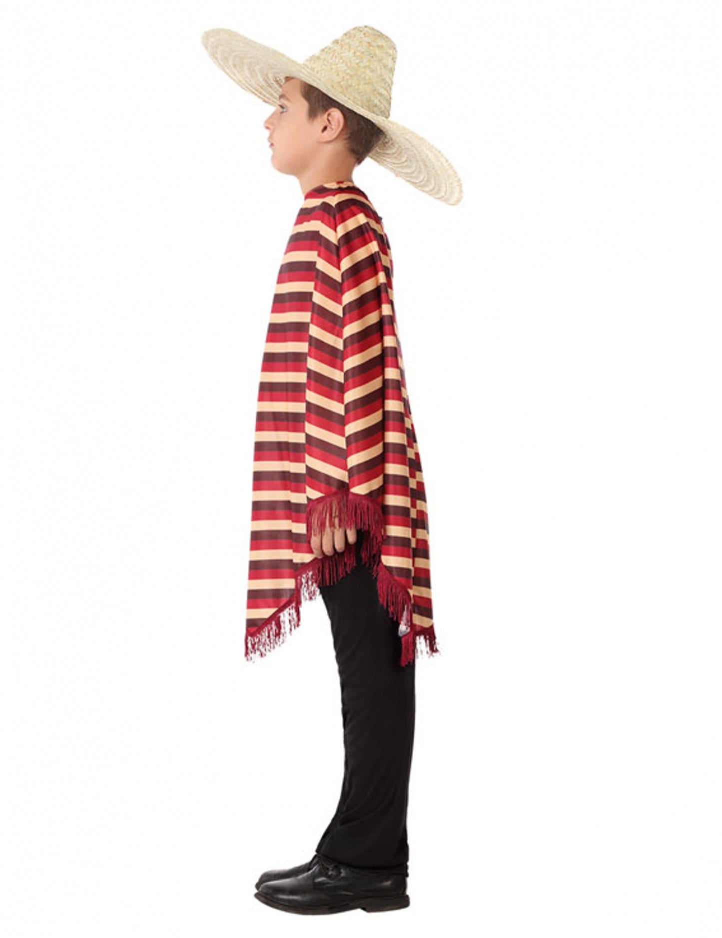 Déguisement de Mexicain avec poncho garçon