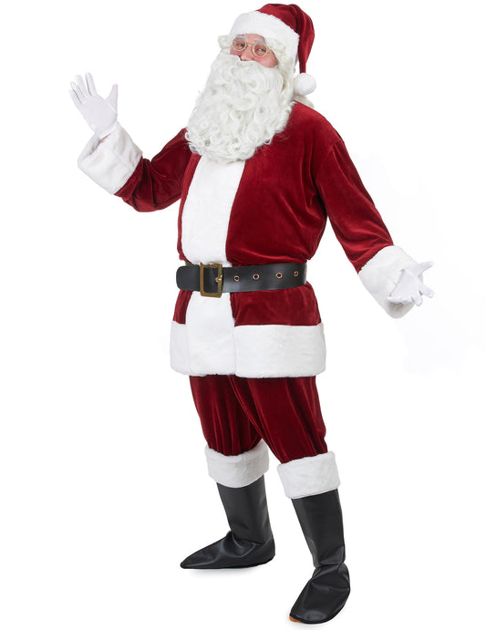 Déguisement de Père Noël Super Luxe adulte
