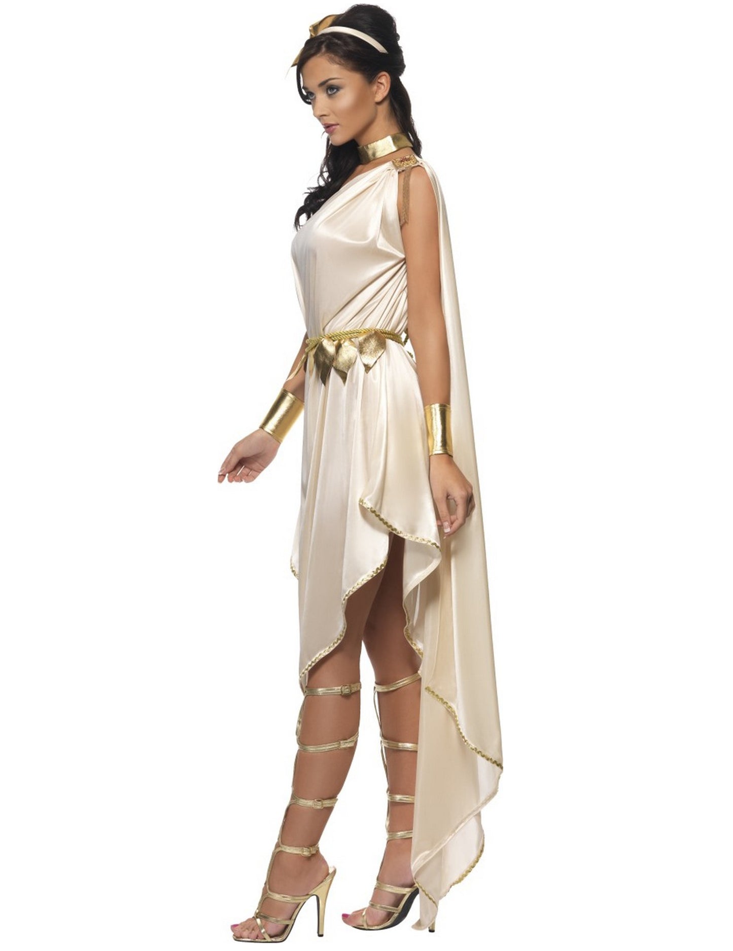 Déguisement déesse beige femme