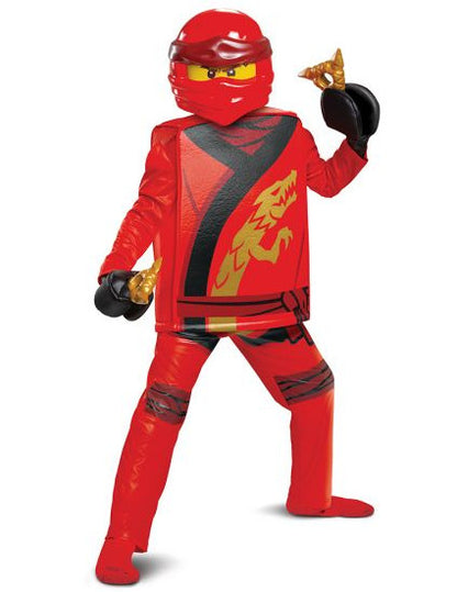 Déguisement deluxe Kai Ninjago Legacy - LEGO enfant