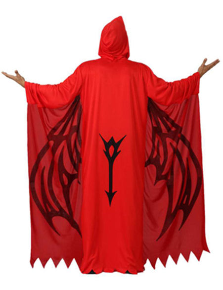 Déguisement démon rouge homme Halloween