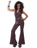 Déguisement disco dos nu femme
