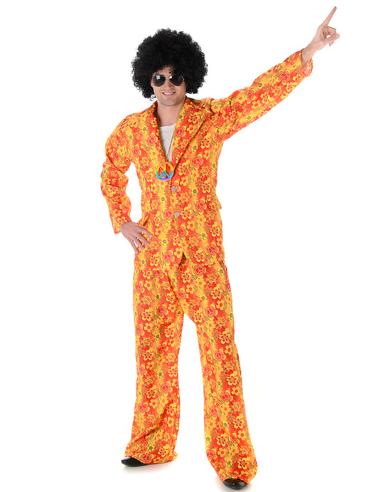 Déguisement disco hippie homme