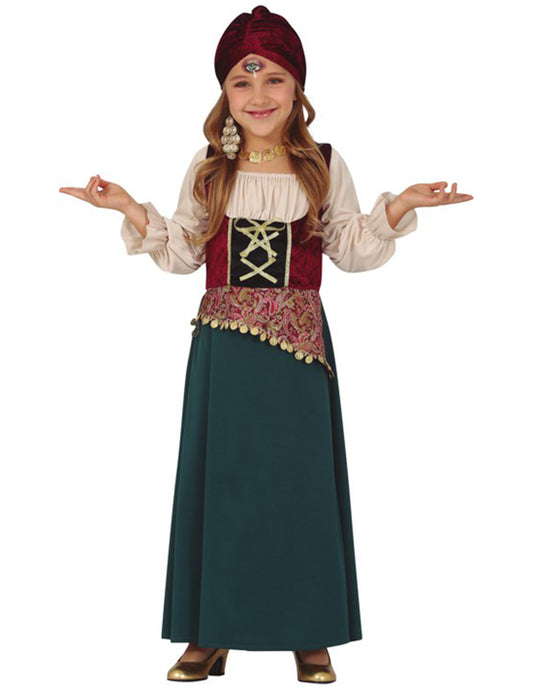 Déguisement diseuse de bonne aventure fille