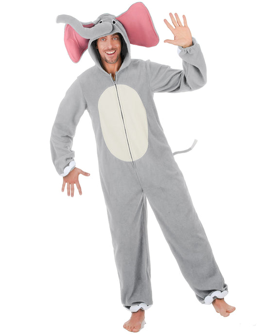 Déguisement éléphant gris homme